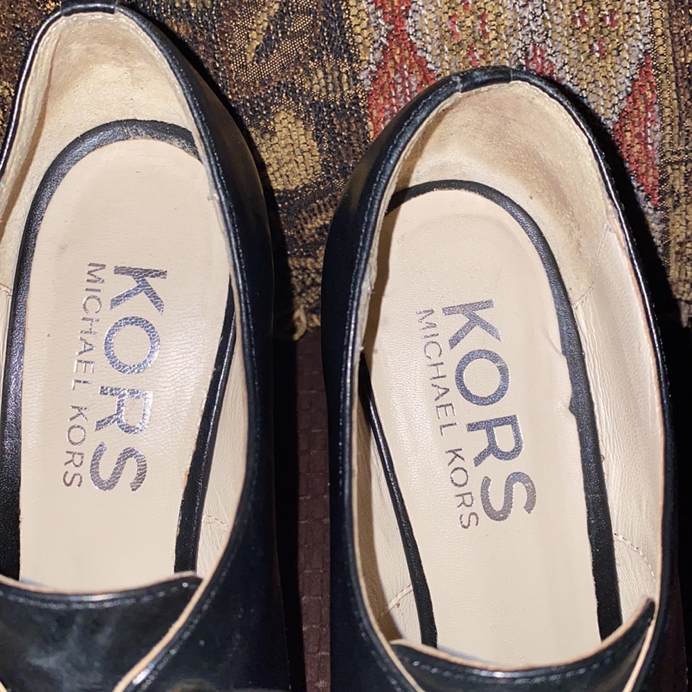 Michael Kors Black Wedge Shoes - Picture 4 of 4